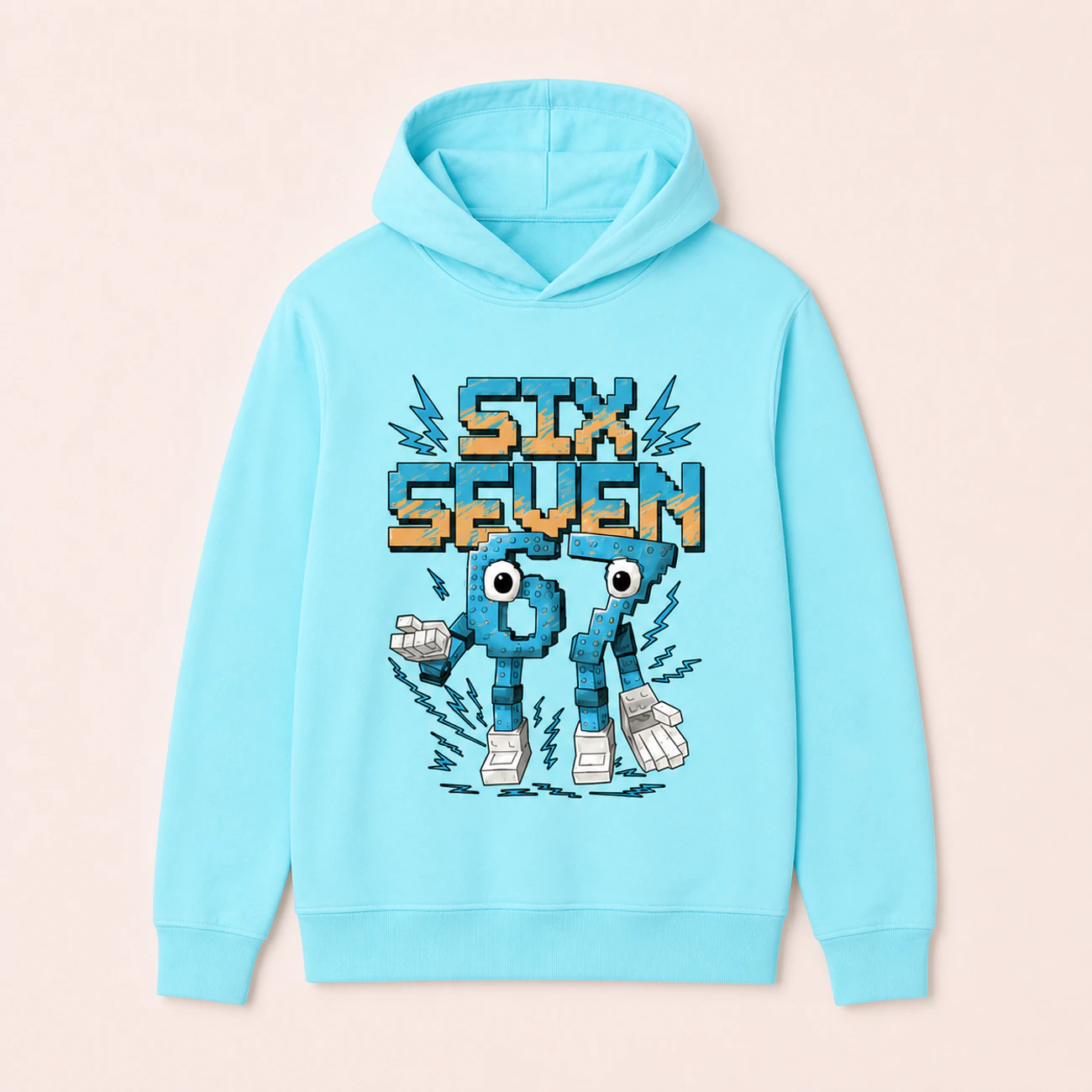 Two-Sided Graphic Sweatshirt Set — 5196, clean product view