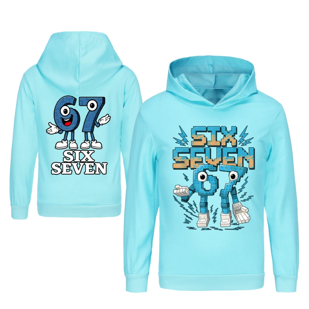 Two-Sided Graphic Sweatshirt Set — 5196, Style 01 · Light Blue
