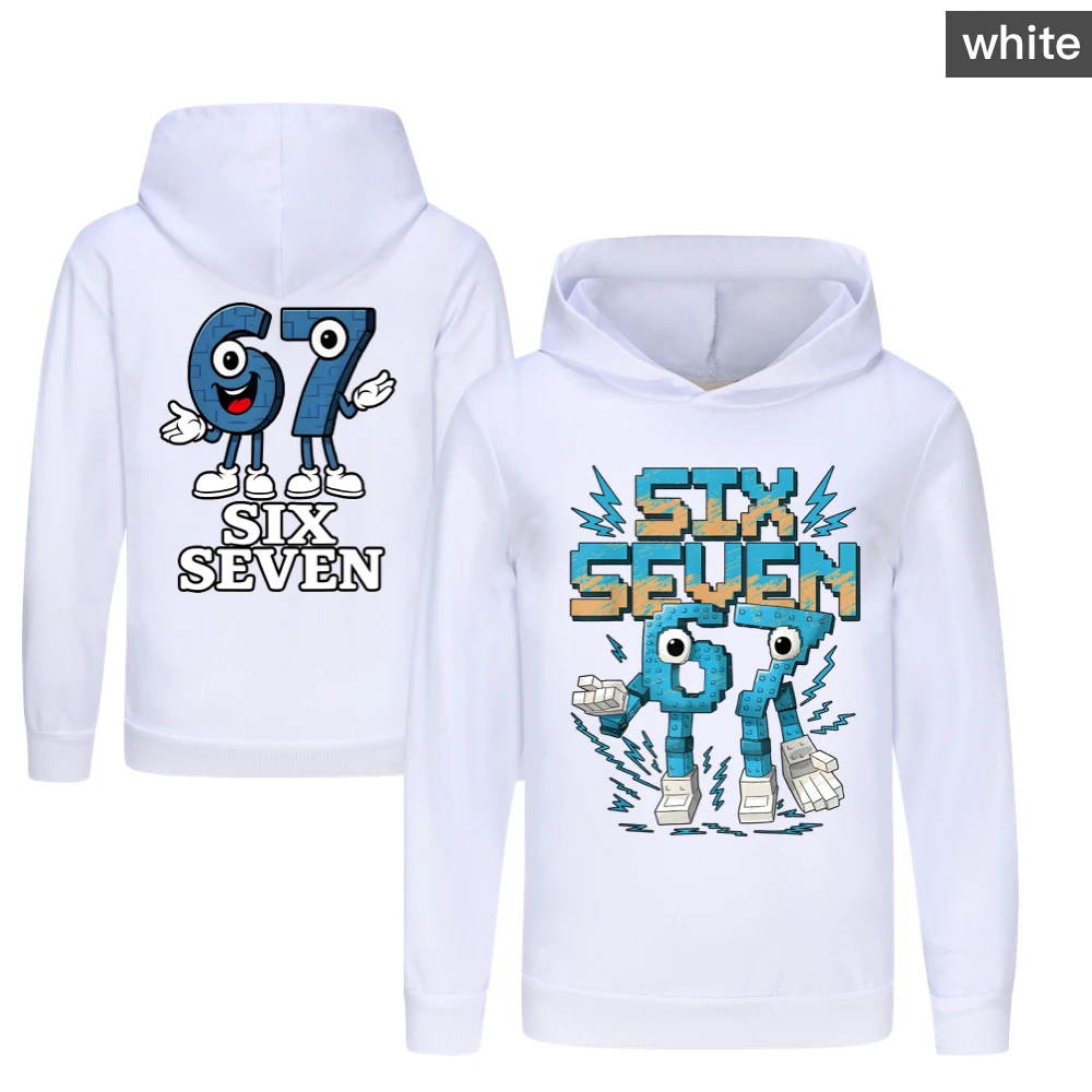 Two-Sided Graphic Sweatshirt Set — 5196, Style 05 · White