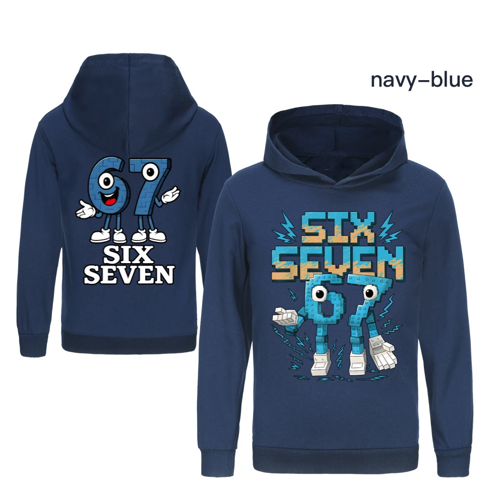 Two-Sided Graphic Sweatshirt Set — 5196, Style 06 · Navy
