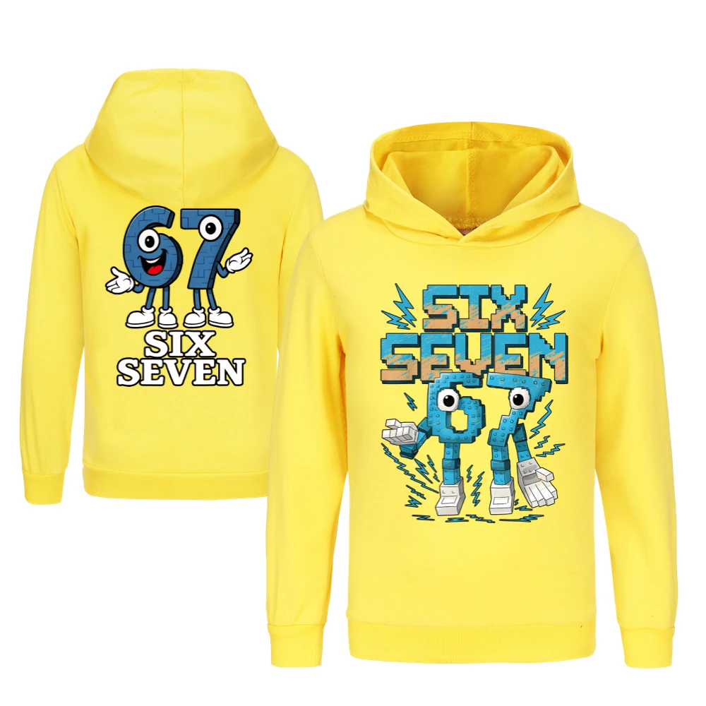 Two-Sided Graphic Sweatshirt Set — 5196, Style 12 · Yellow