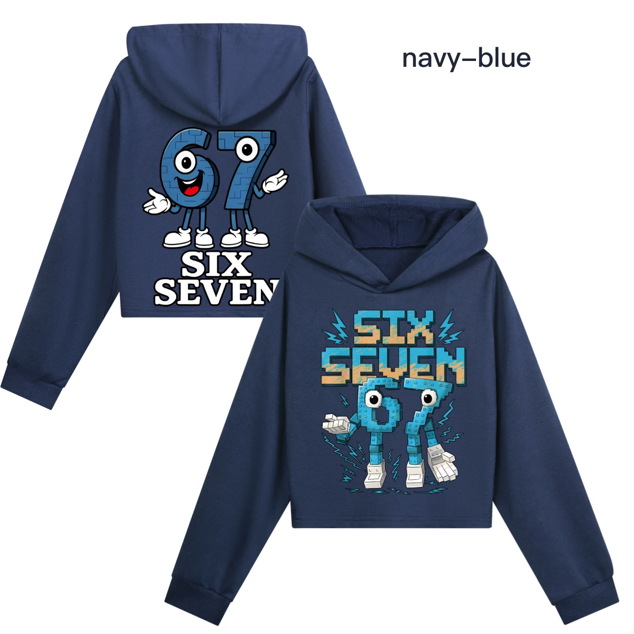 Two-Sided Graphic Sweatshirt Set — 5196, Style 38 · Royal Blue