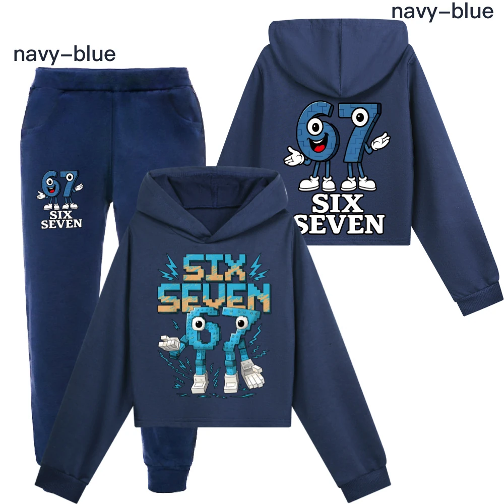 Two-Sided Graphic Sweatshirt Set — 5196, Style 41 · Set · Royal Blue