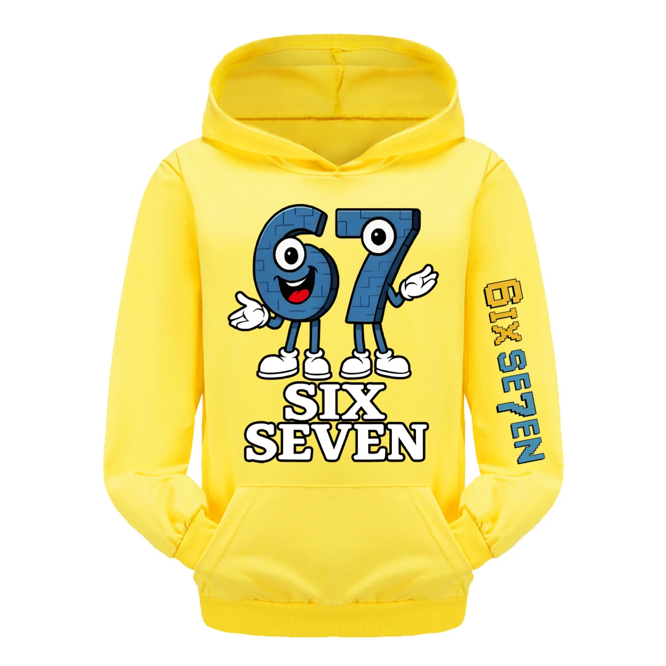Graphic Hoodie Active Set — 5196, Style 02 · Yellow