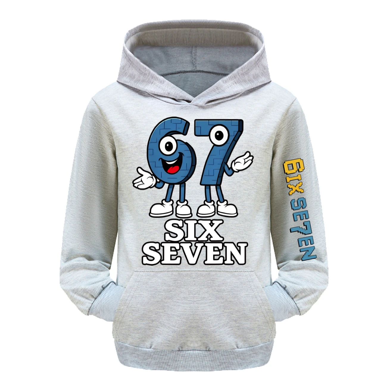 Graphic Hoodie Active Set — 5196, Style 03 · Grey