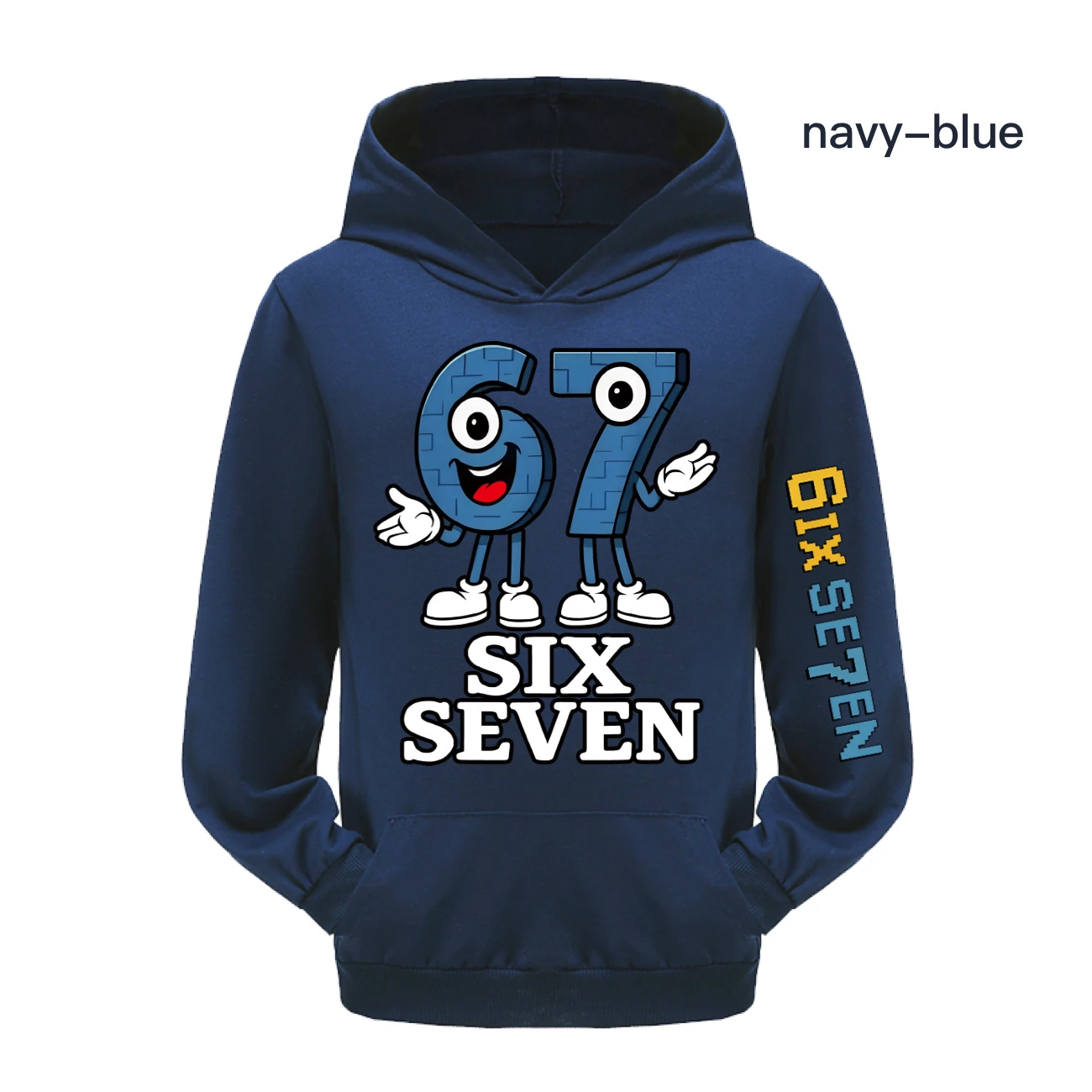 Graphic Hoodie Active Set — 5196, Style 06 · Navy