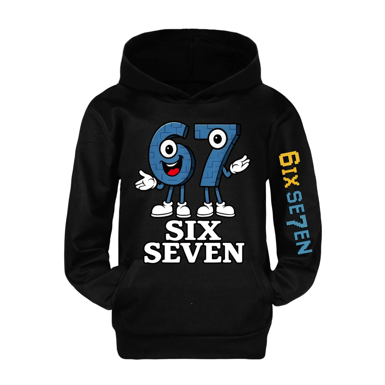 Graphic Hoodie Active Set — 5196, Style 09 · Black