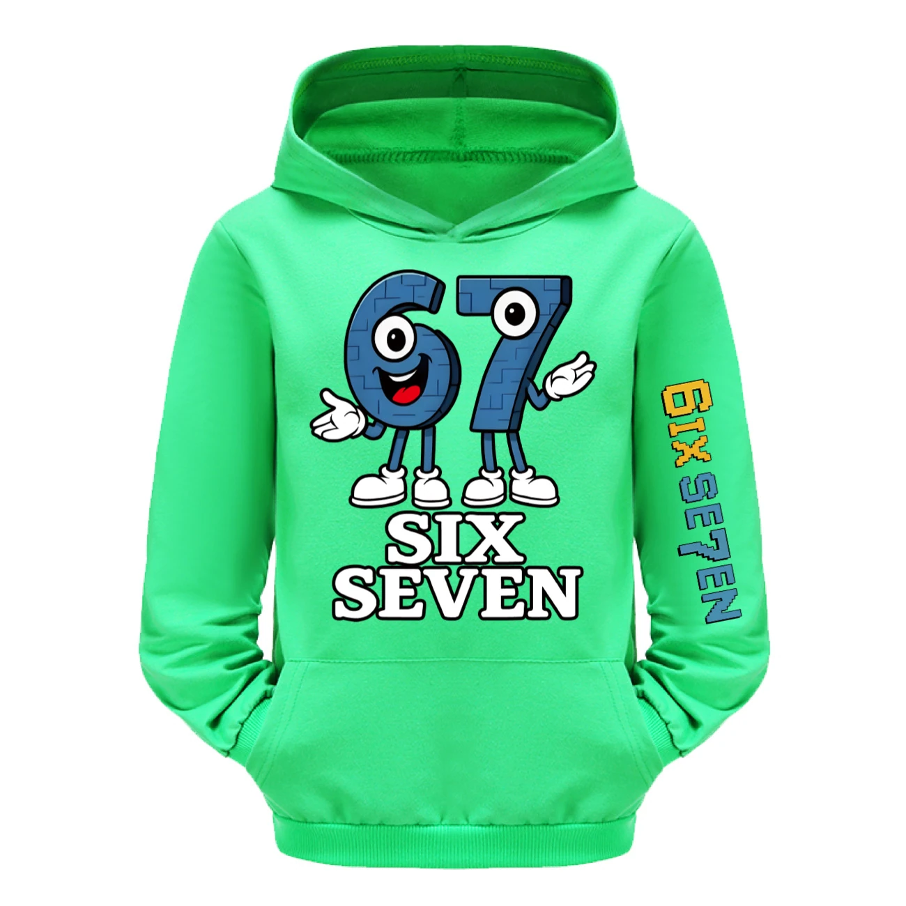 Graphic Hoodie Active Set — 5196, Style 10 · Green