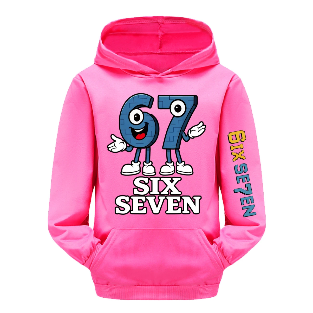 Graphic Hoodie Active Set — 5196, Style 11 · Rose