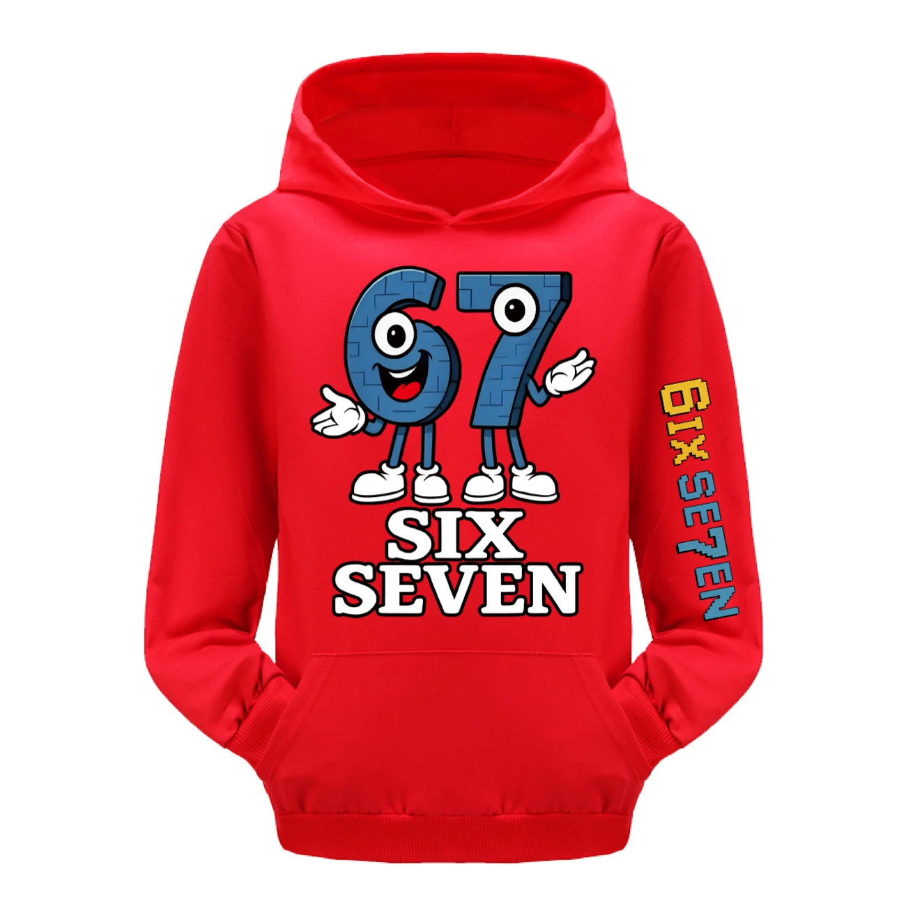 Graphic Hoodie Active Set — 5196, Style 14 · Red