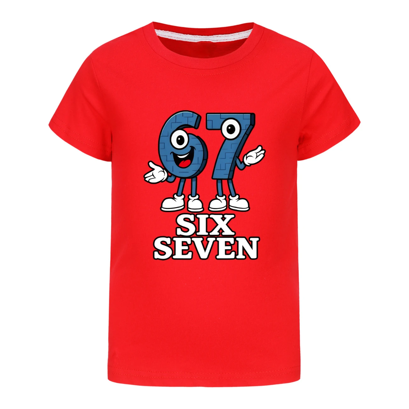 Graphic Tee & Jogger Collection — 5196, Style 03 · Red