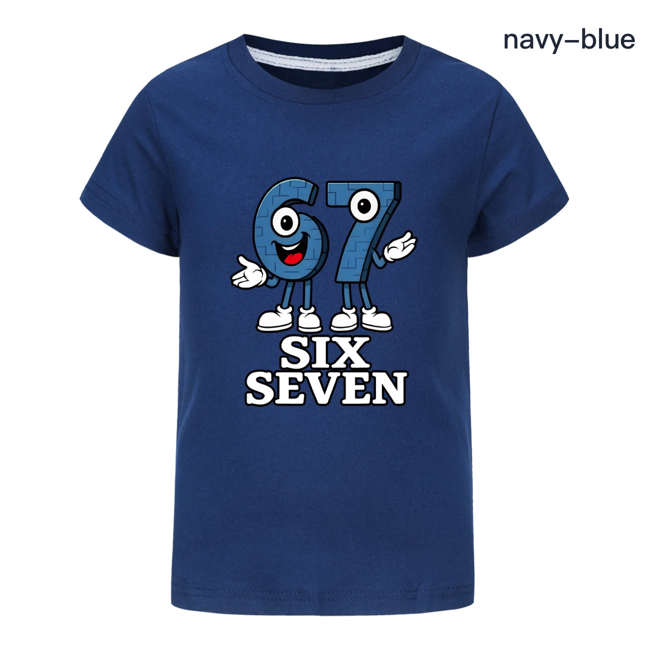 Graphic Tee & Jogger Collection — 5196, Style 09 · Navy