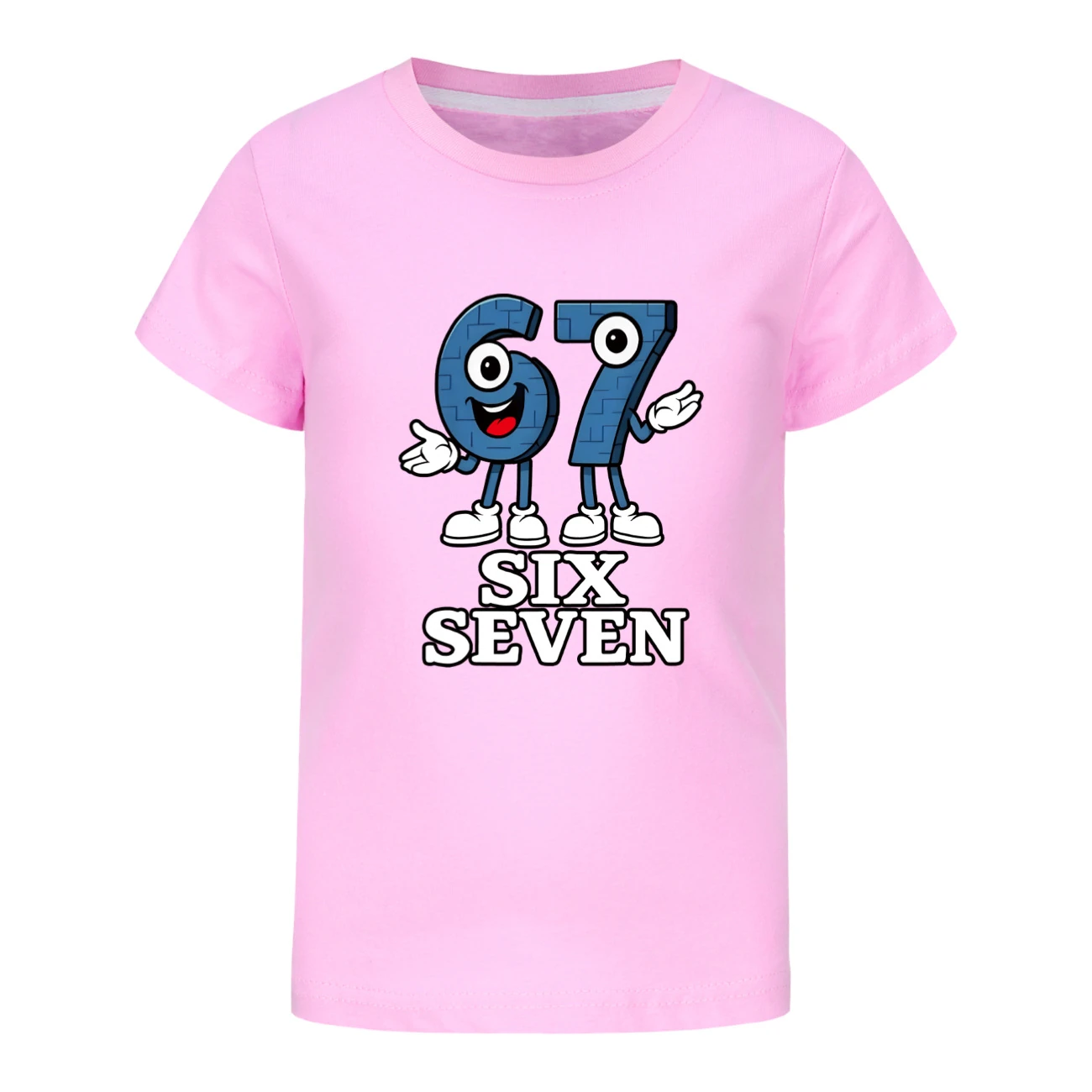 Graphic Tee & Jogger Collection — 5196, Style 11 · Pink