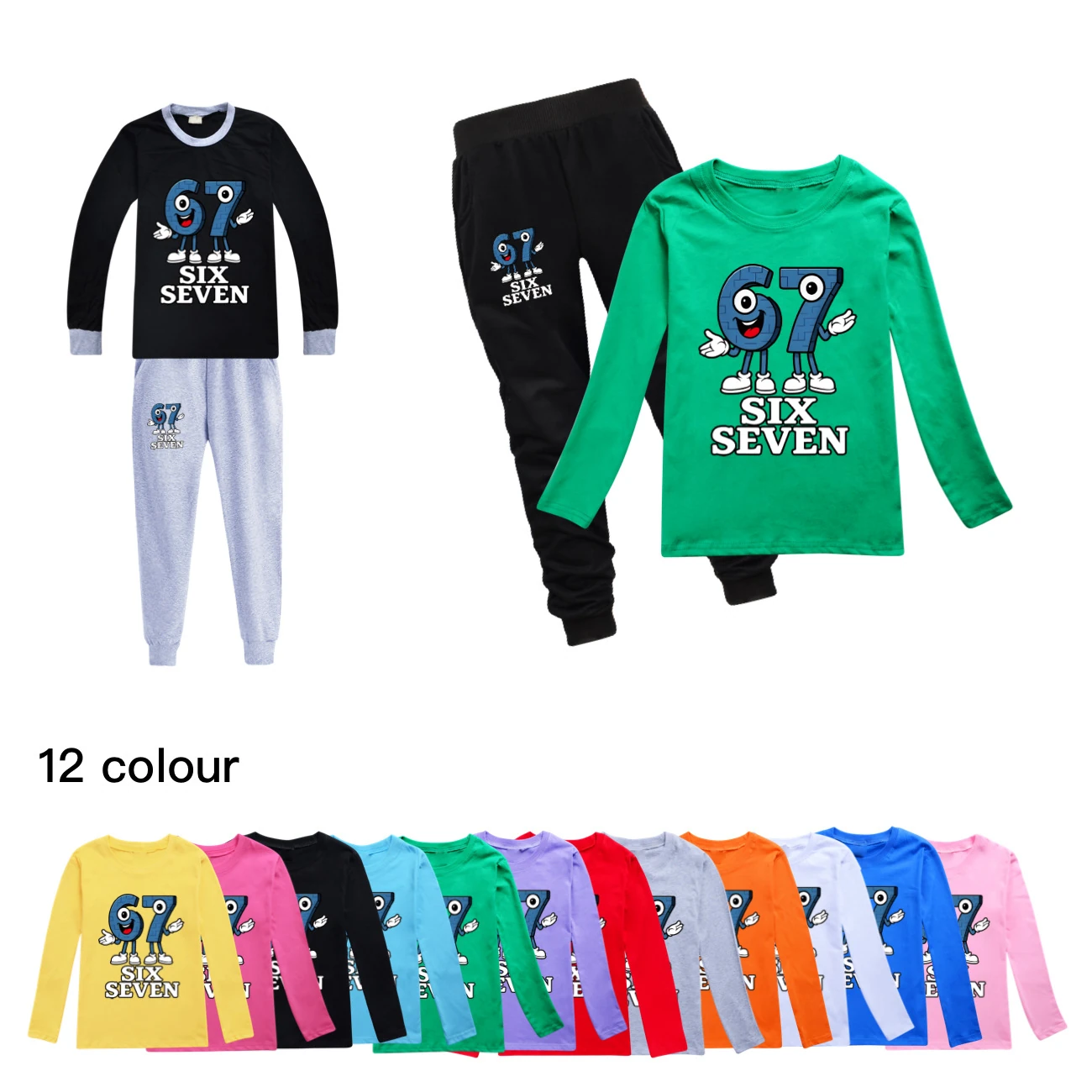 Long-Sleeve Tee Play Set — 5196, clean product view