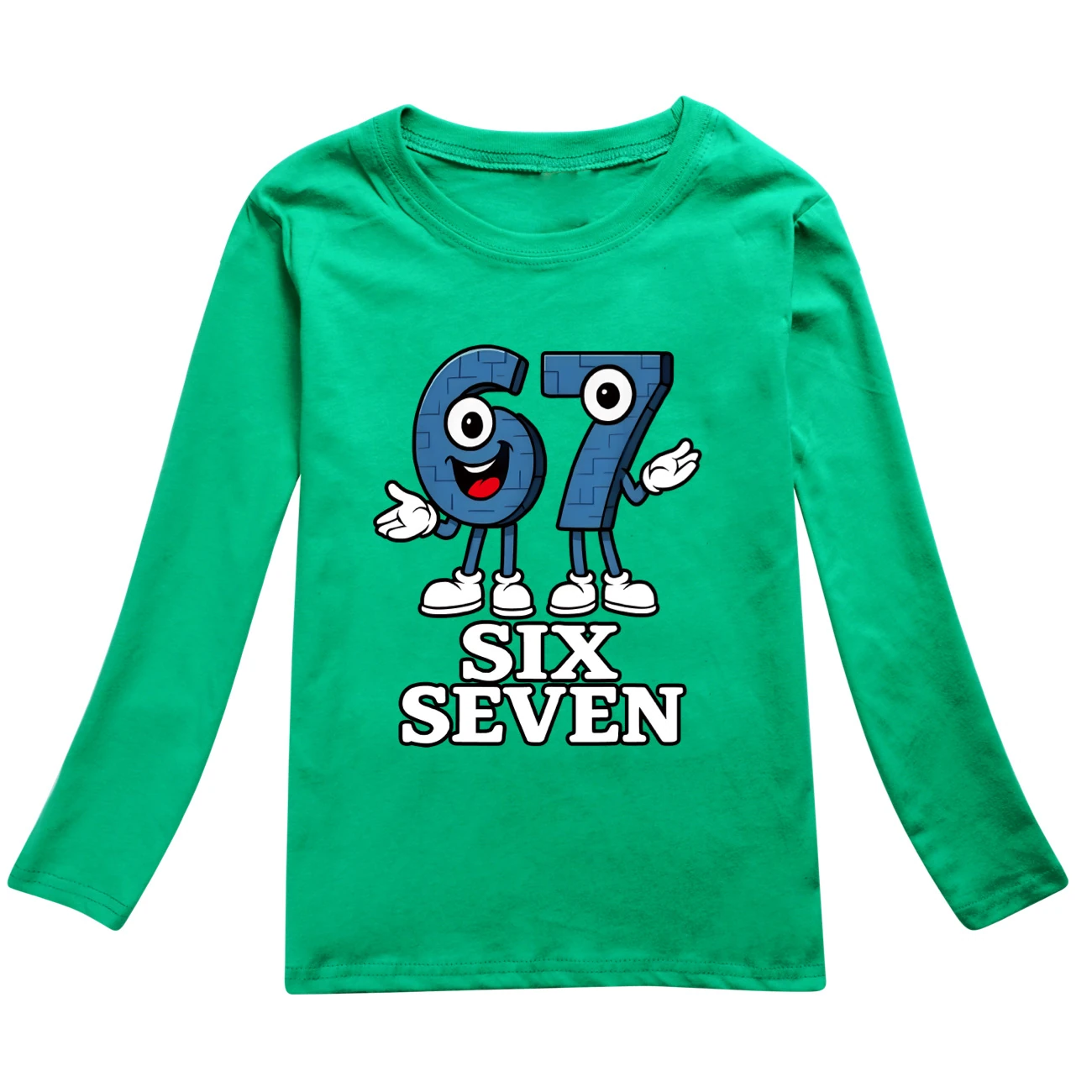 Long-Sleeve Tee Play Set — 5196, Style 05 · Green