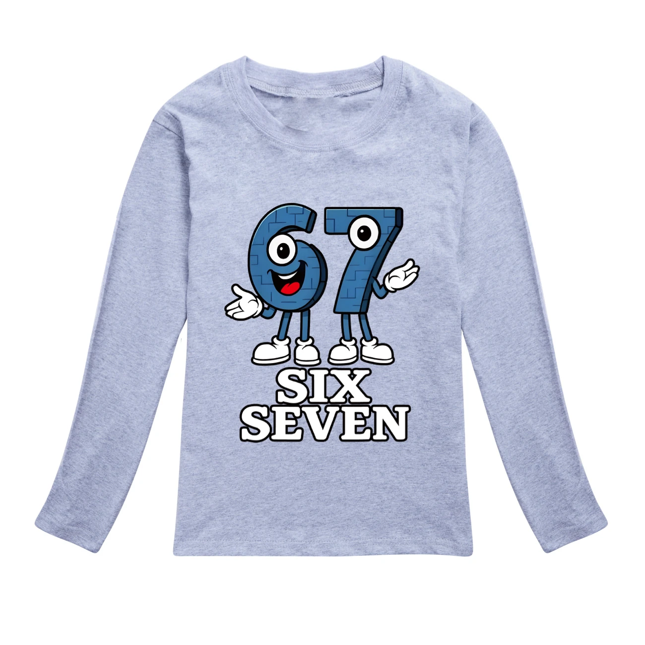 Long-Sleeve Tee Play Set — 5196, Style 08 · Grey
