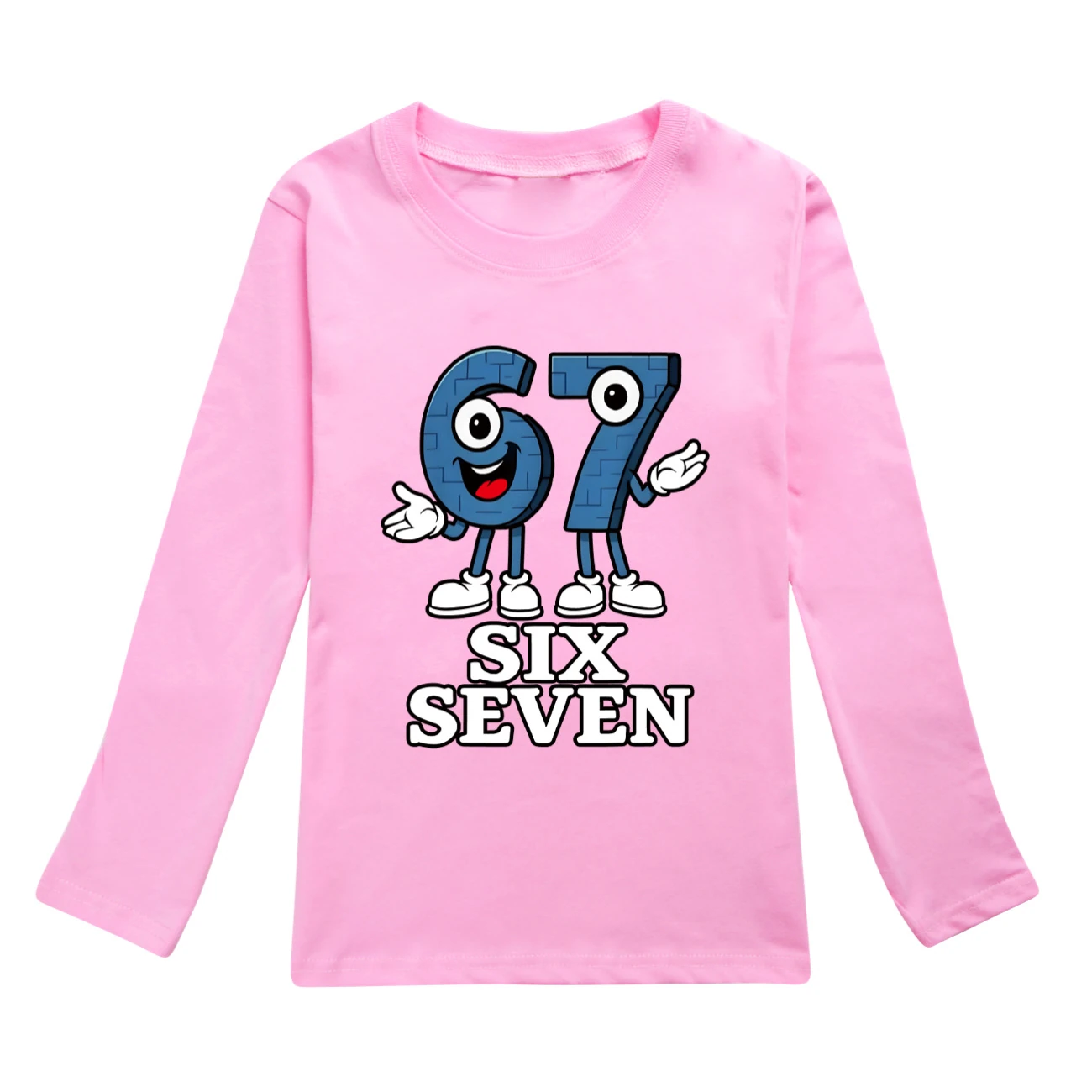 Long-Sleeve Tee Play Set — 5196, Style 12 · Pink