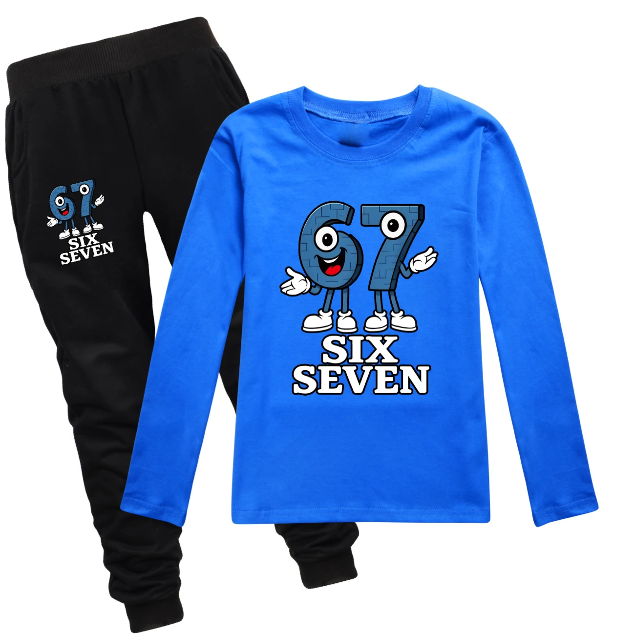 Long-Sleeve Tee Play Set — 5196, Style 24 · Deep Blue
