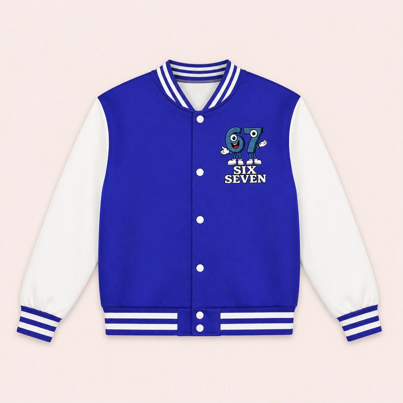 Cropped Varsity Jacket & Jogger Set — 5196, clean product view