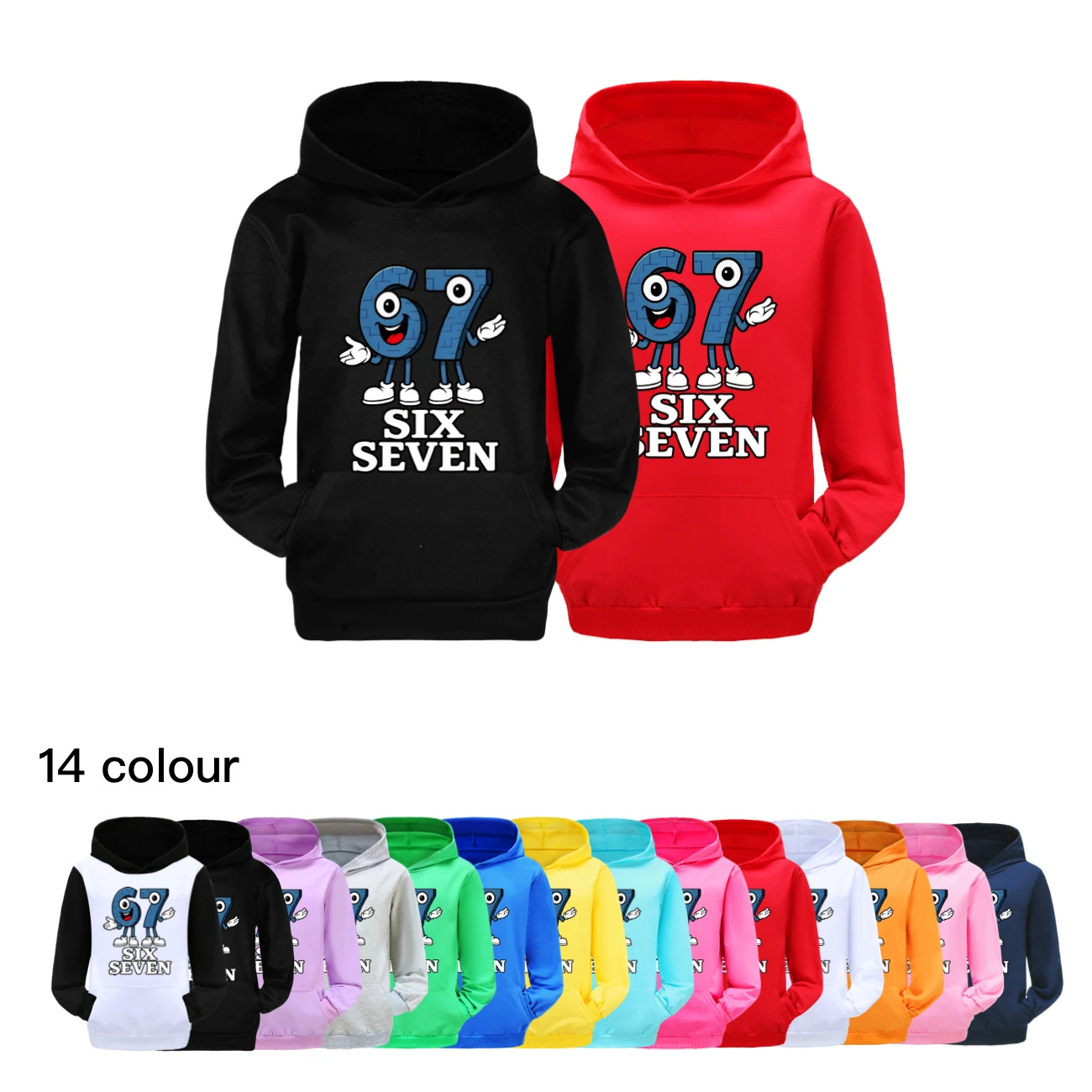 Graphic Hoodie & Jogger Set — 5196 B, clean product view