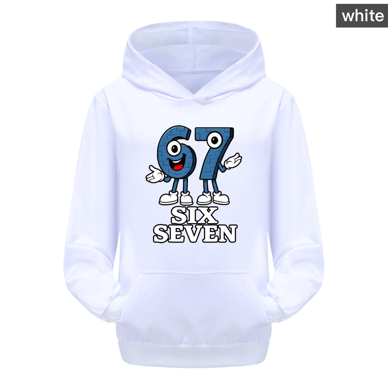 Graphic Hoodie & Jogger Set — 5196 B, Style 01 · White