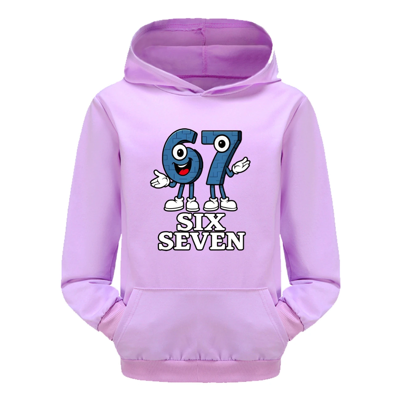 Graphic Hoodie & Jogger Set — 5196 B, Style 05 · Purple