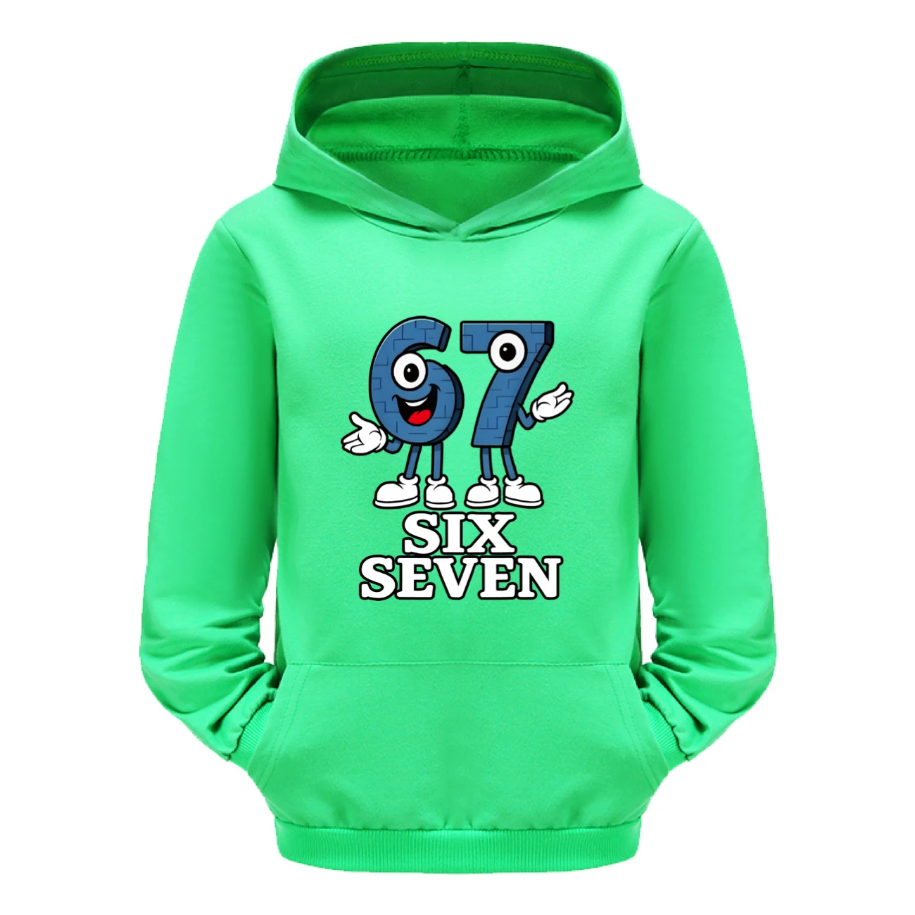 Graphic Hoodie & Jogger Set — 5196 B, Style 07 · Green