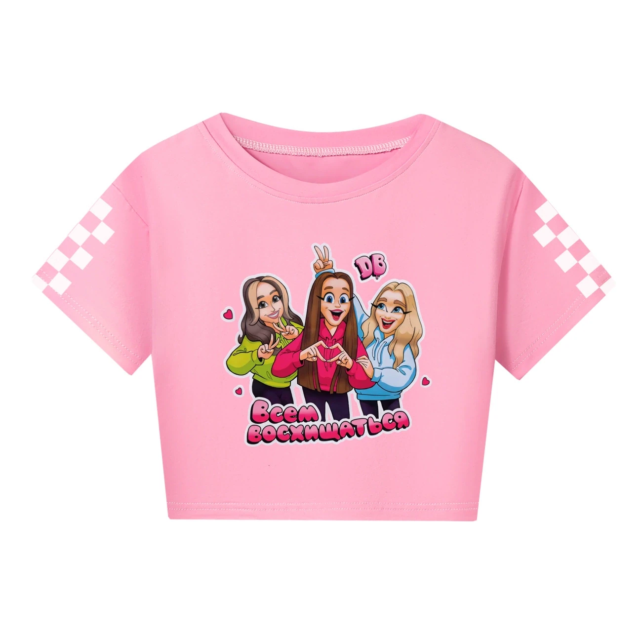 Everyday Long & Short Sleeve Tee — 5639 Edition, Style 22 · Pink
