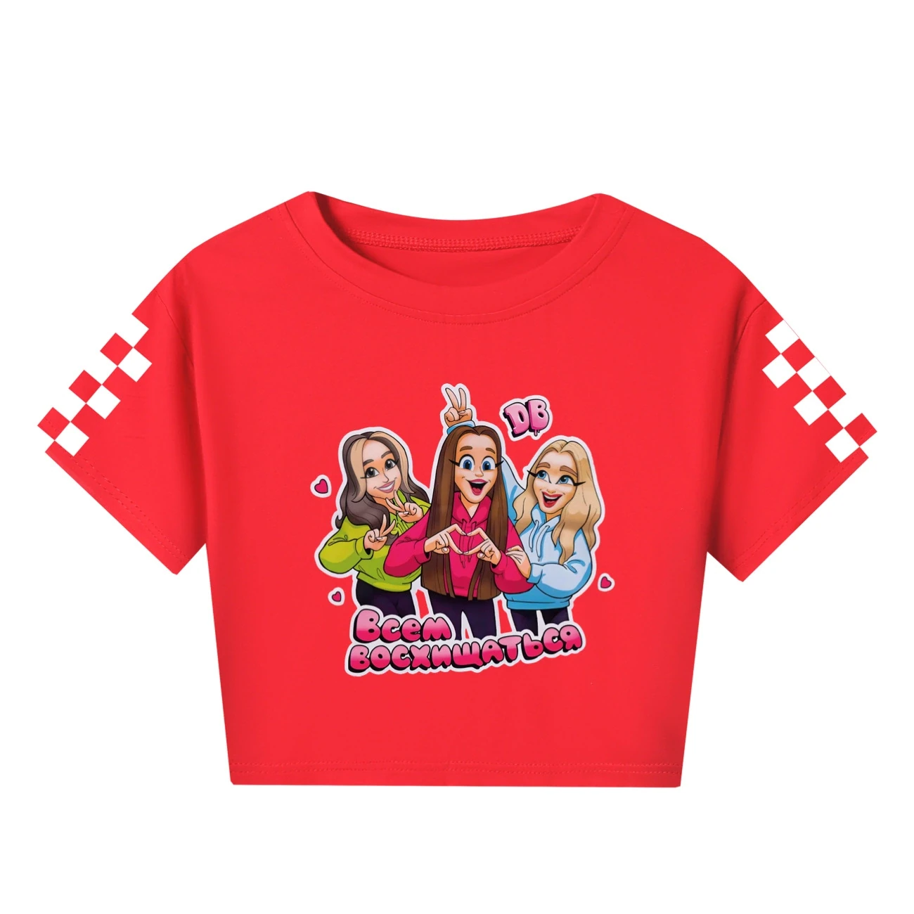 Everyday Long & Short Sleeve Tee — 5639 Edition, Style 23 · Red
