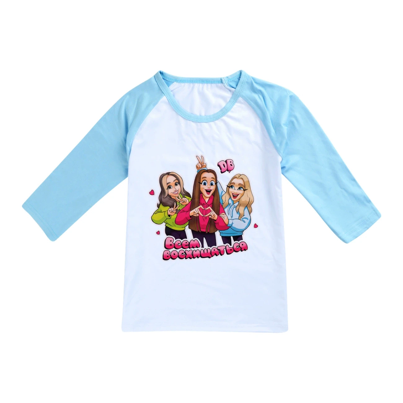 Everyday Long & Short Sleeve Tee — 5639 Edition, Style 33 · Short Sleeve · Light Blue