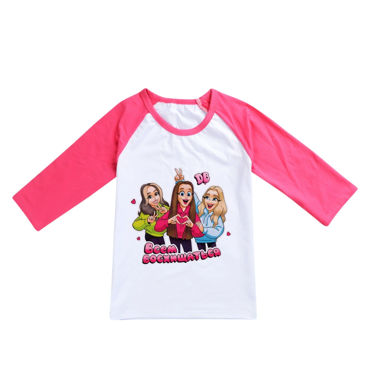 Everyday Long & Short Sleeve Tee — 5639 Edition, Style 34 · Short Sleeve · Rose