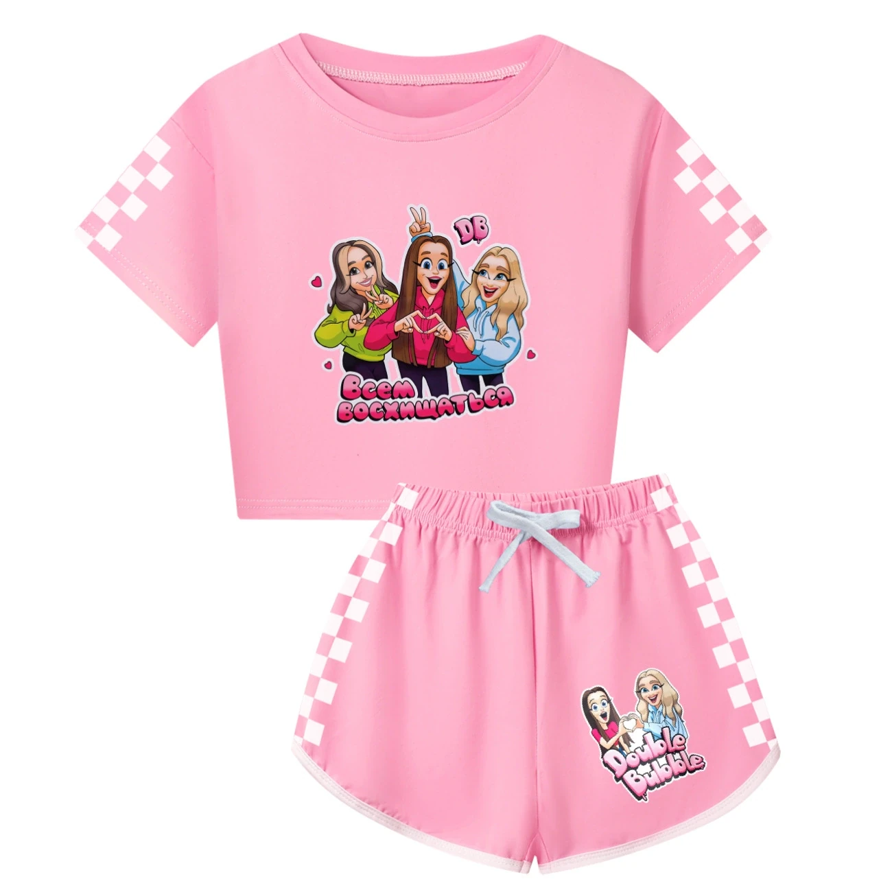 Family Lounge Set — 5639 Edition, Style 02 · Pink