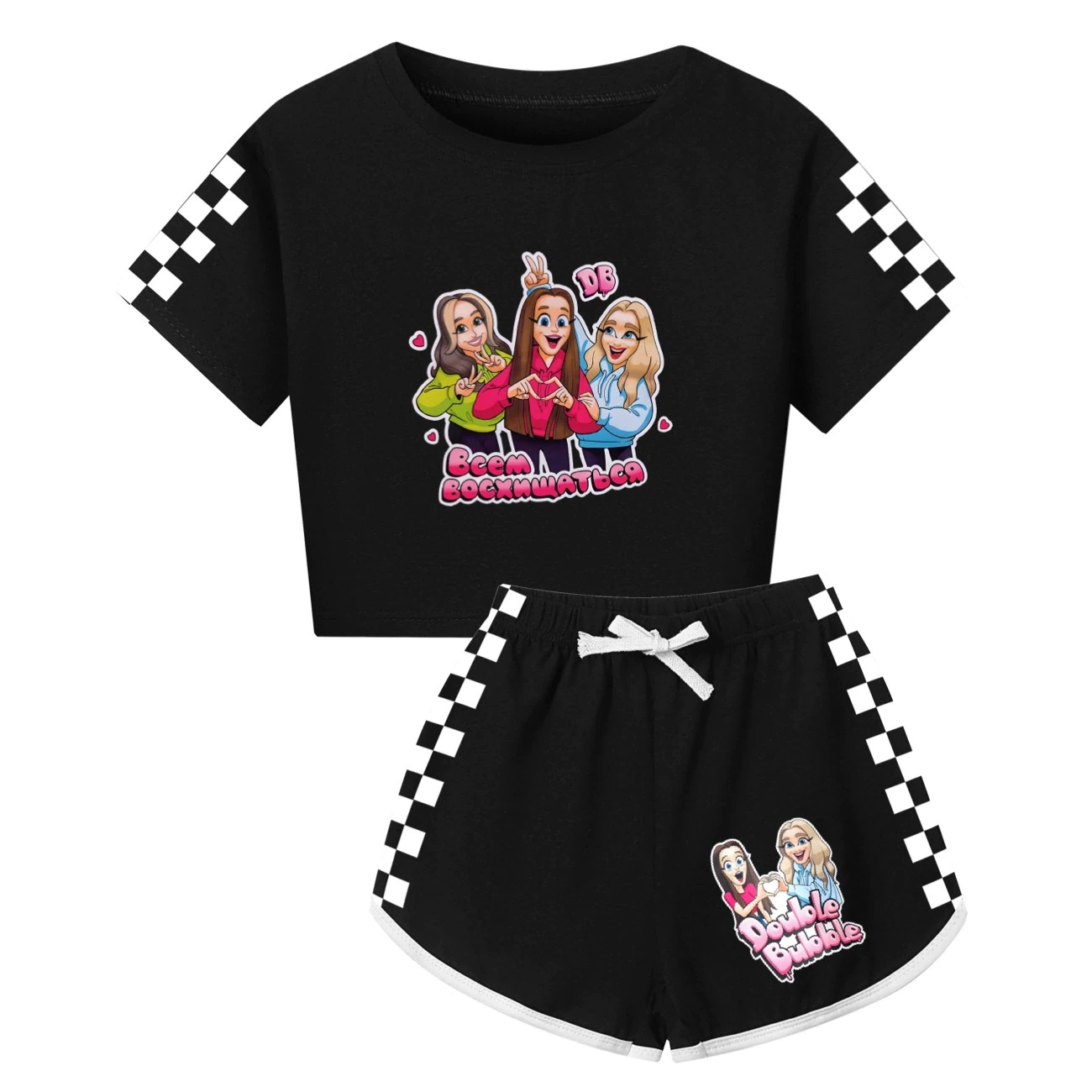 Family Lounge Set — 5639 Edition, Style 05 · Black