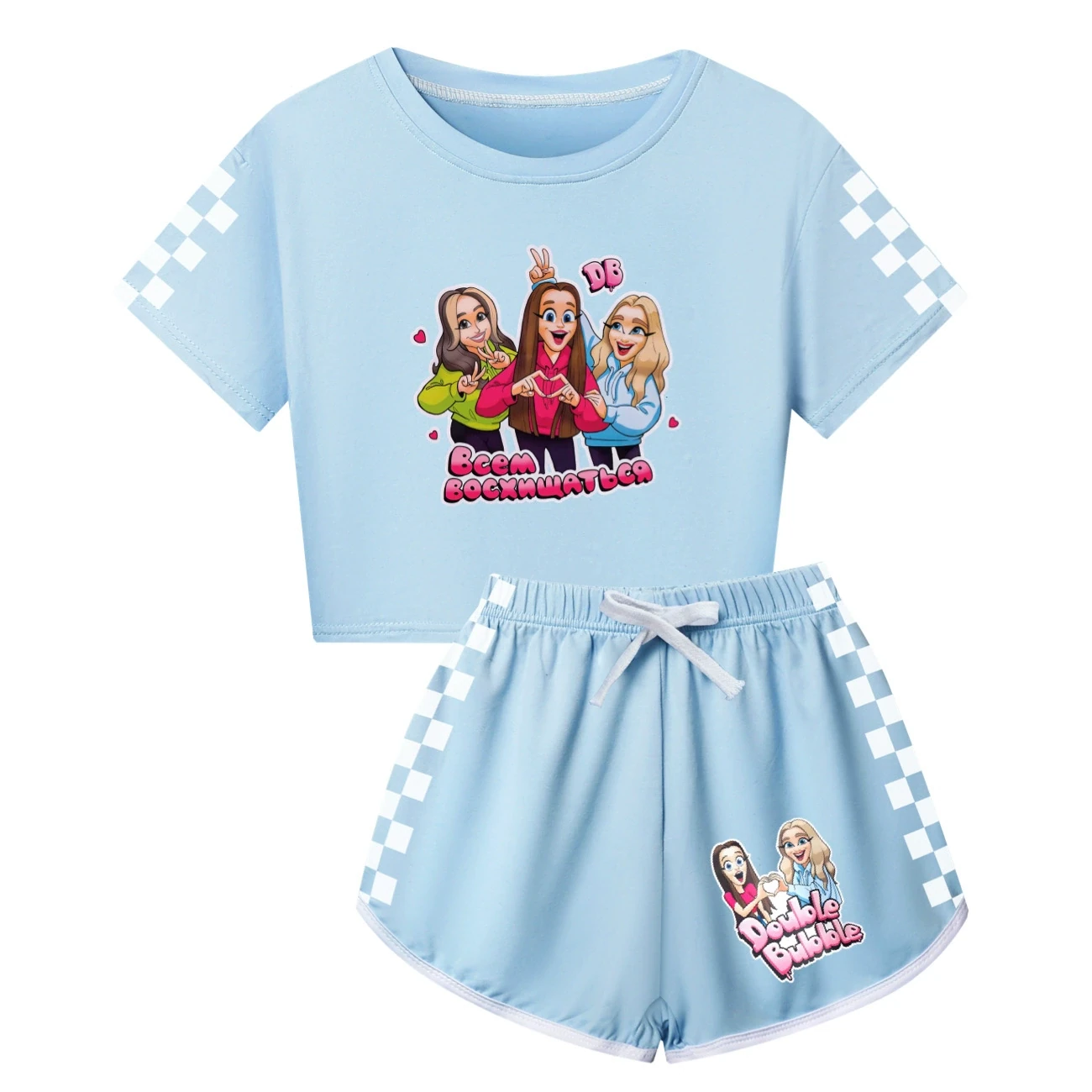 Family Lounge Set — 5639 Edition, Style 06 · Light Blue