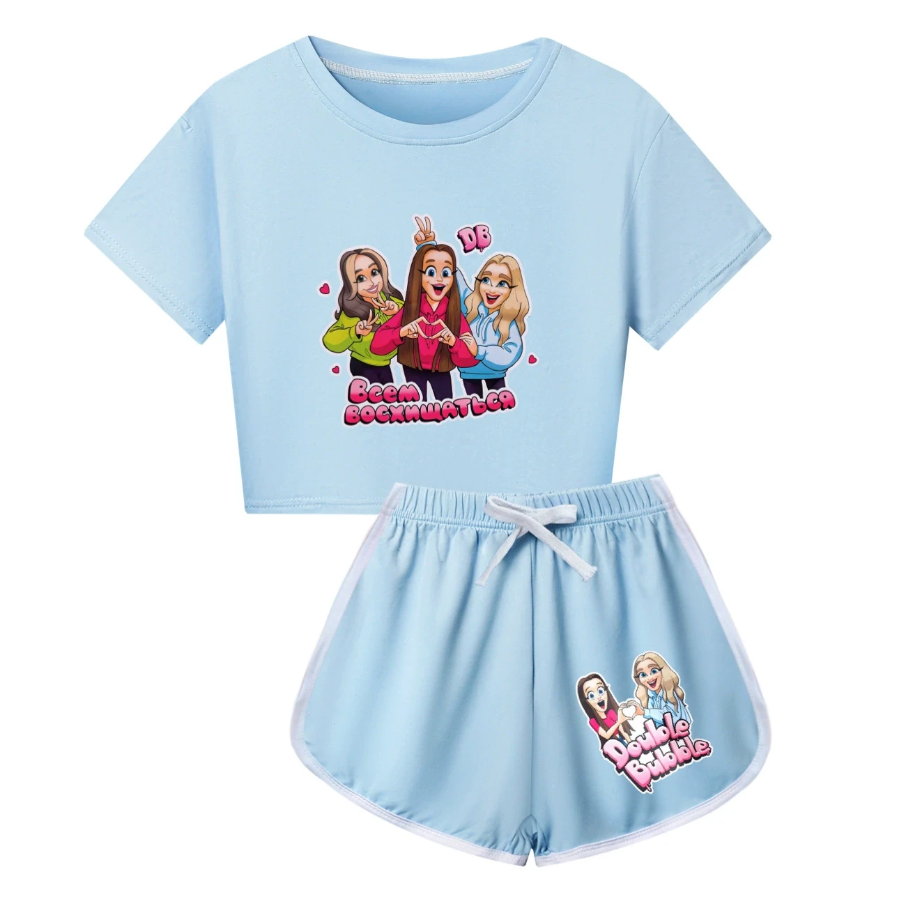 Family Lounge Set — 5639 Edition, Style 21 · Light Blue