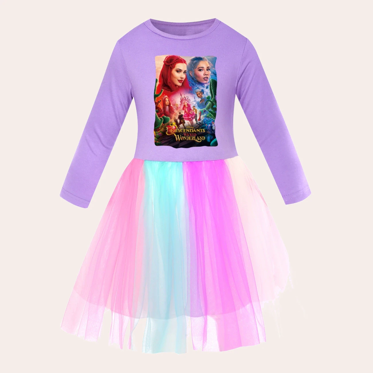 Rainbow Tulle Twirl Dress — 5795 Edition product view