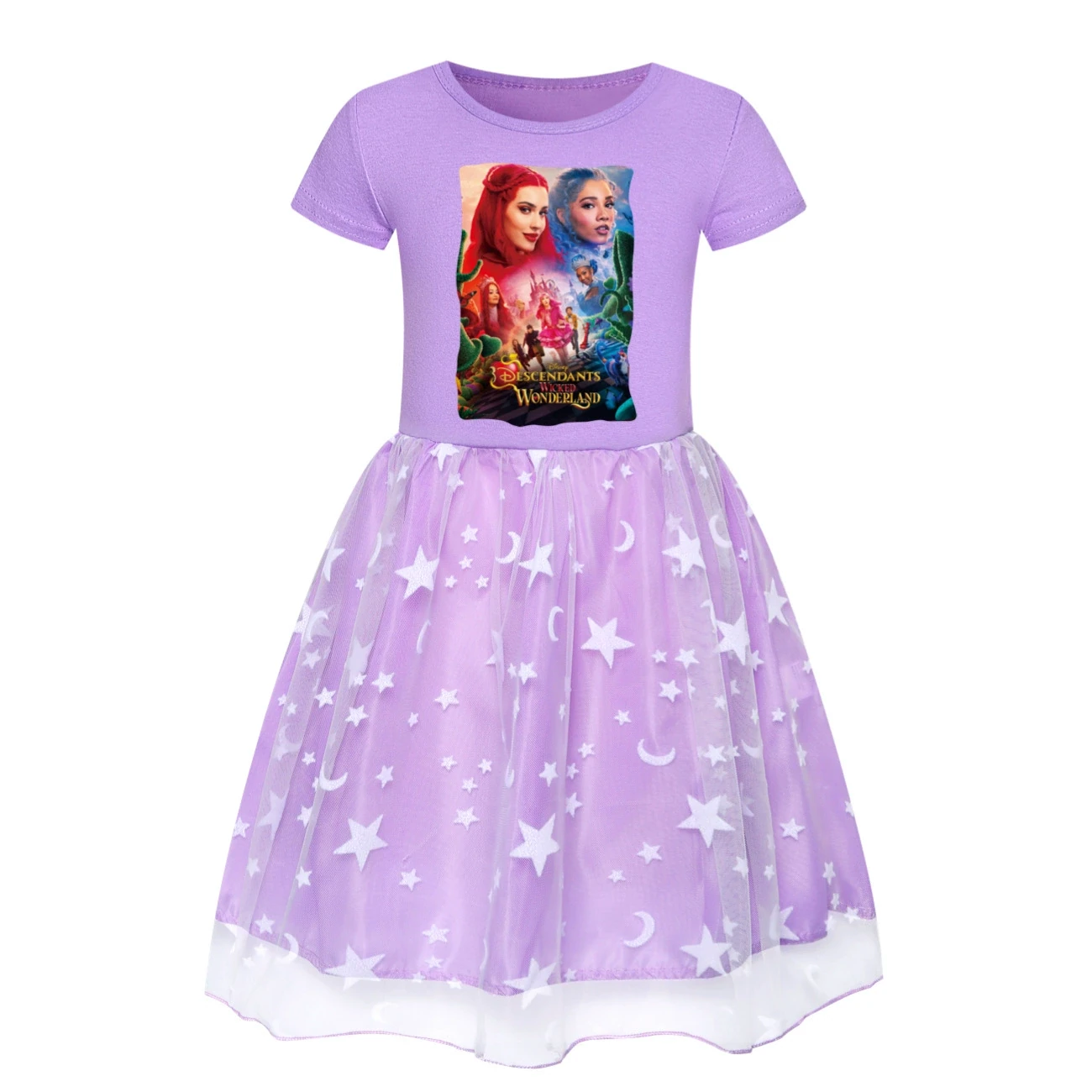 Rainbow Tulle Twirl Dress — 5795 Edition, Style 14 · Purple