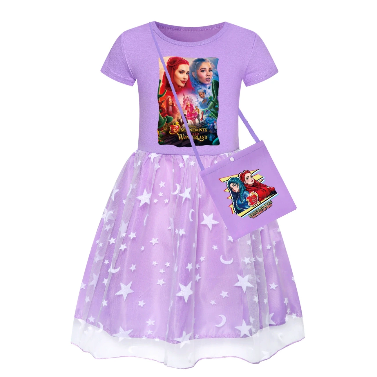 Rainbow Tulle Twirl Dress — 5795 Edition, Style 19 · Dress · with Bag · Purple