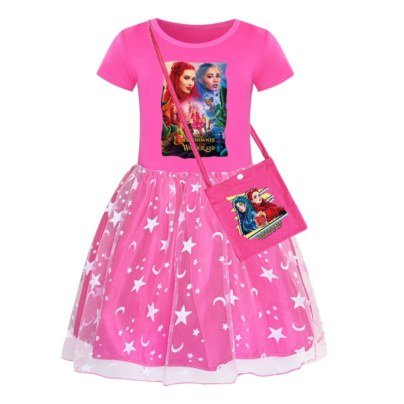 Rainbow Tulle Twirl Dress — 5795 Edition, Style 20 · Dress · with Bag · Rose