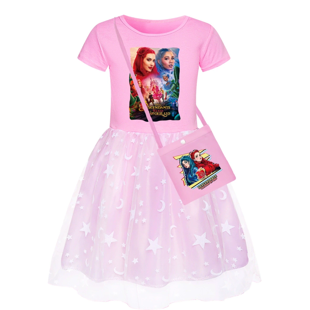 Rainbow Tulle Twirl Dress — 5795 Edition, Style 21 · Dress · with Bag · Pink