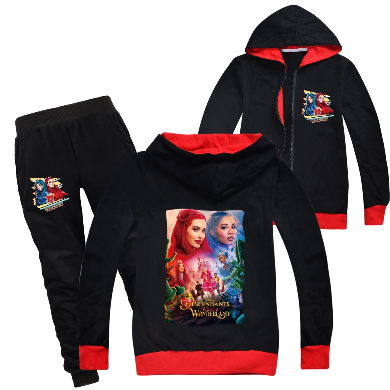Zip-Up Track Set — 5795 Edition, Style 07 · Set · Black
