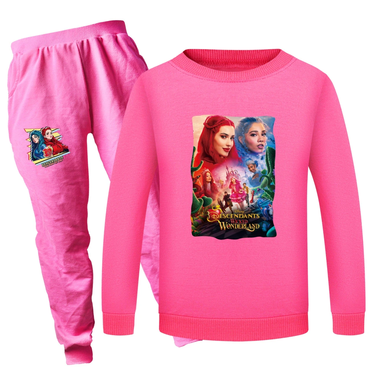 Crewneck Sweatshirt Set — 5795 Edition, Style 04 · Set · Rose