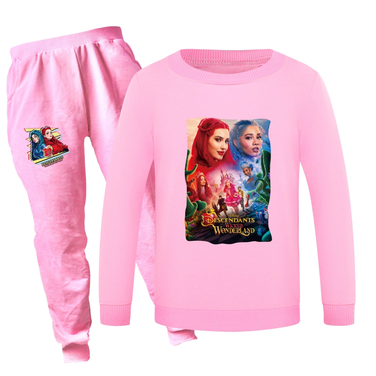 Crewneck Sweatshirt Set — 5795 Edition, Style 05 · Set · Pink