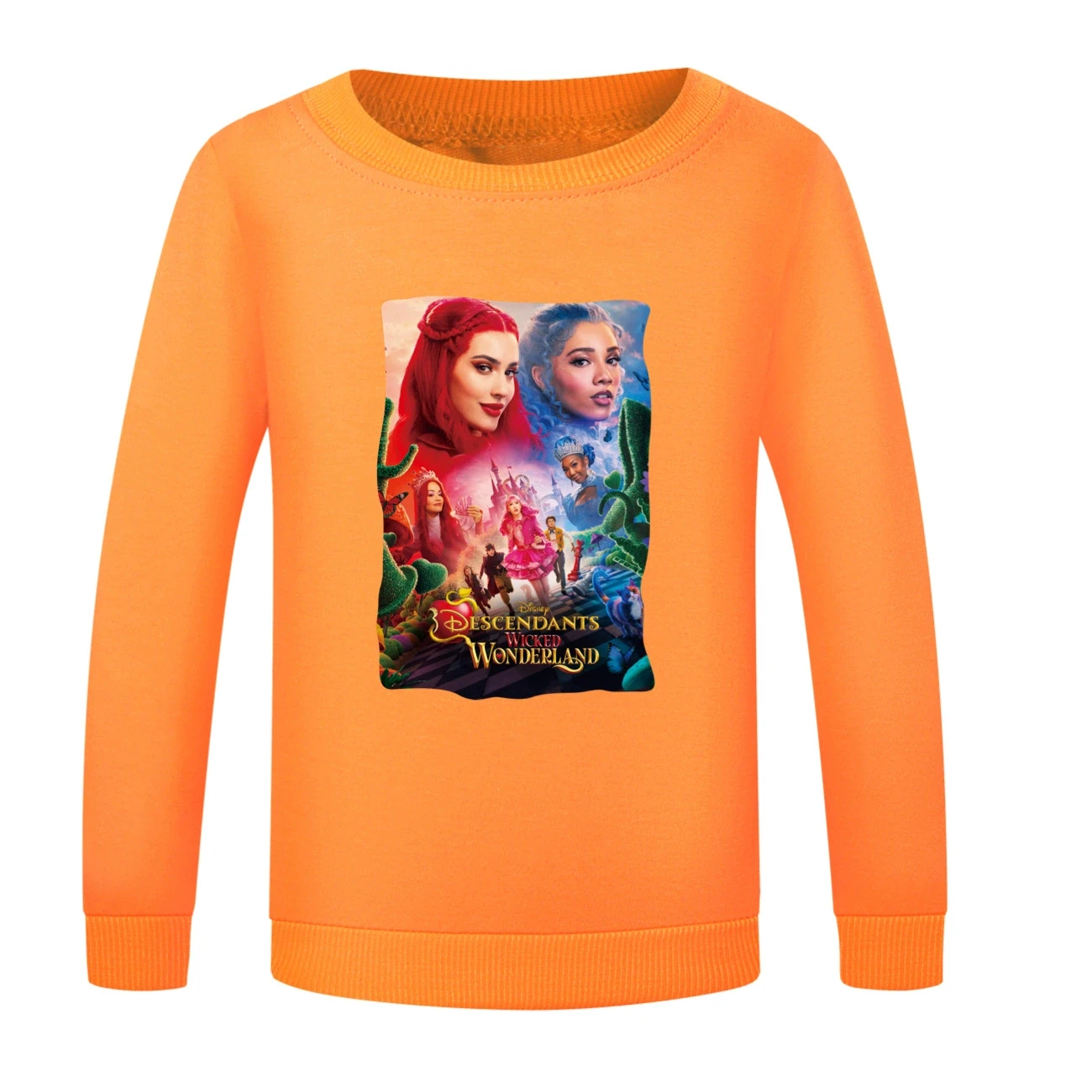 Crewneck Sweatshirt Set — 5795 Edition, Style 16 · Crewneck · Orange