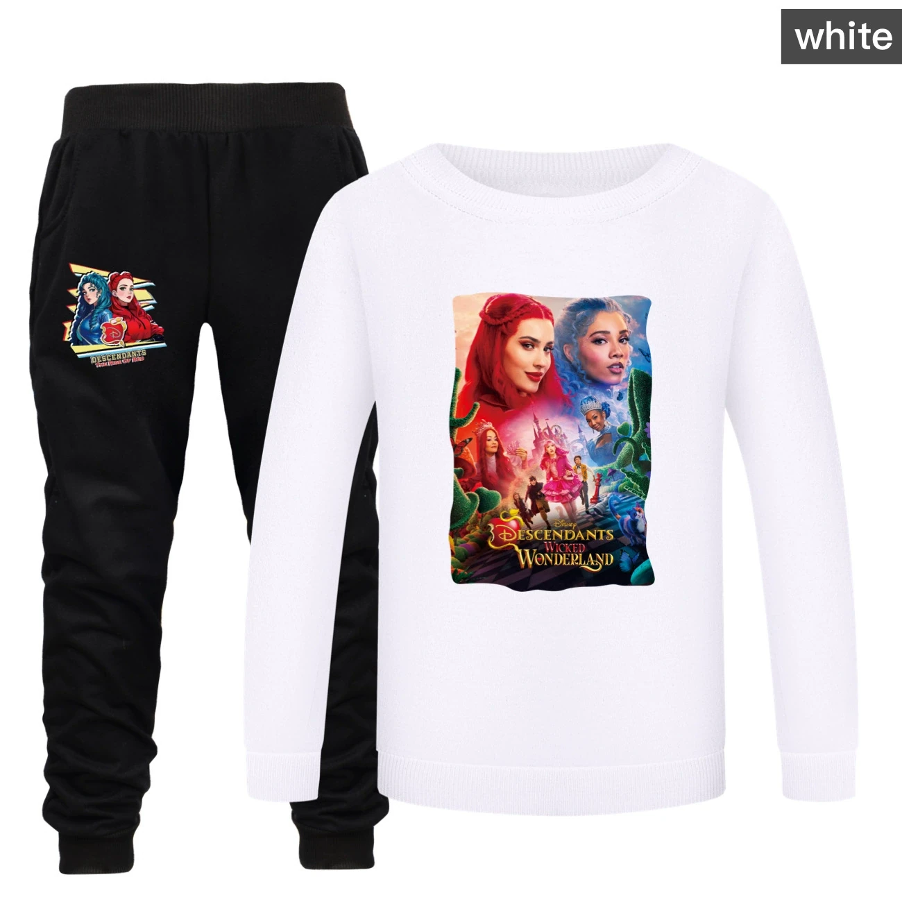 Crewneck Sweatshirt Set — 5795 Edition, Style 19 · White