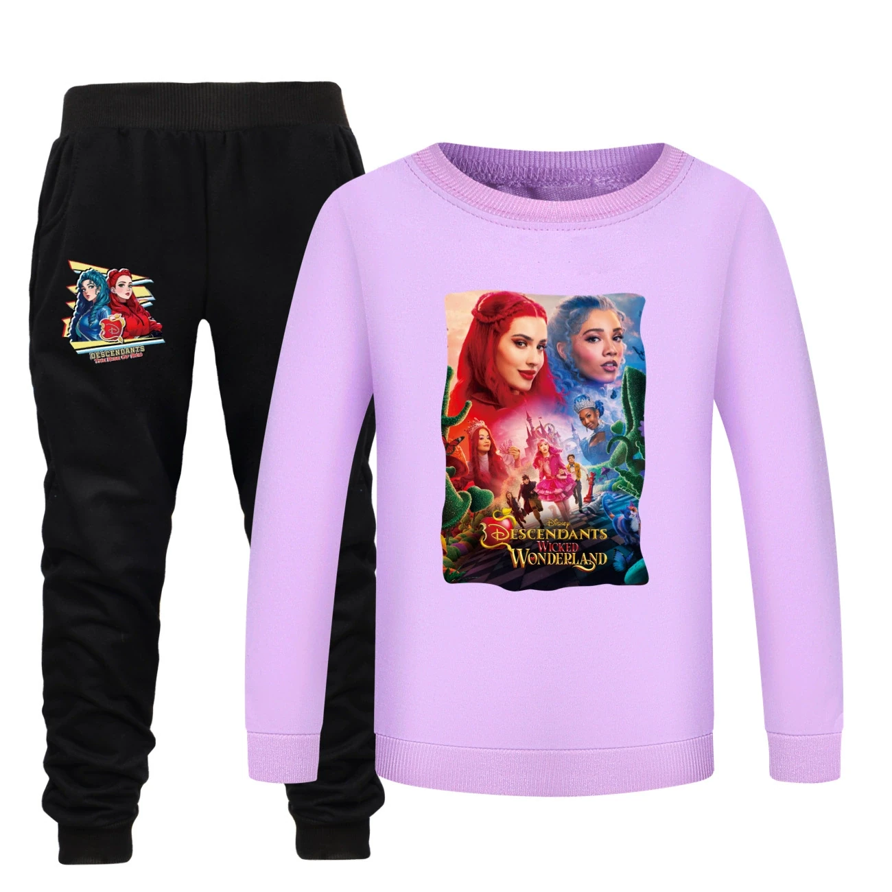 Crewneck Sweatshirt Set — 5795 Edition, Style 22 · Purple
