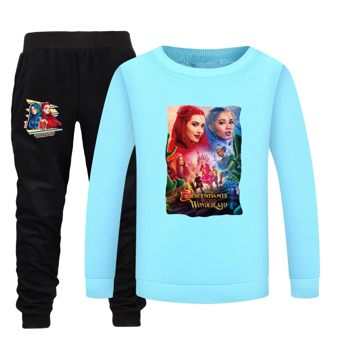 Crewneck Sweatshirt Set — 5795 Edition, Style 25 · Light Blue
