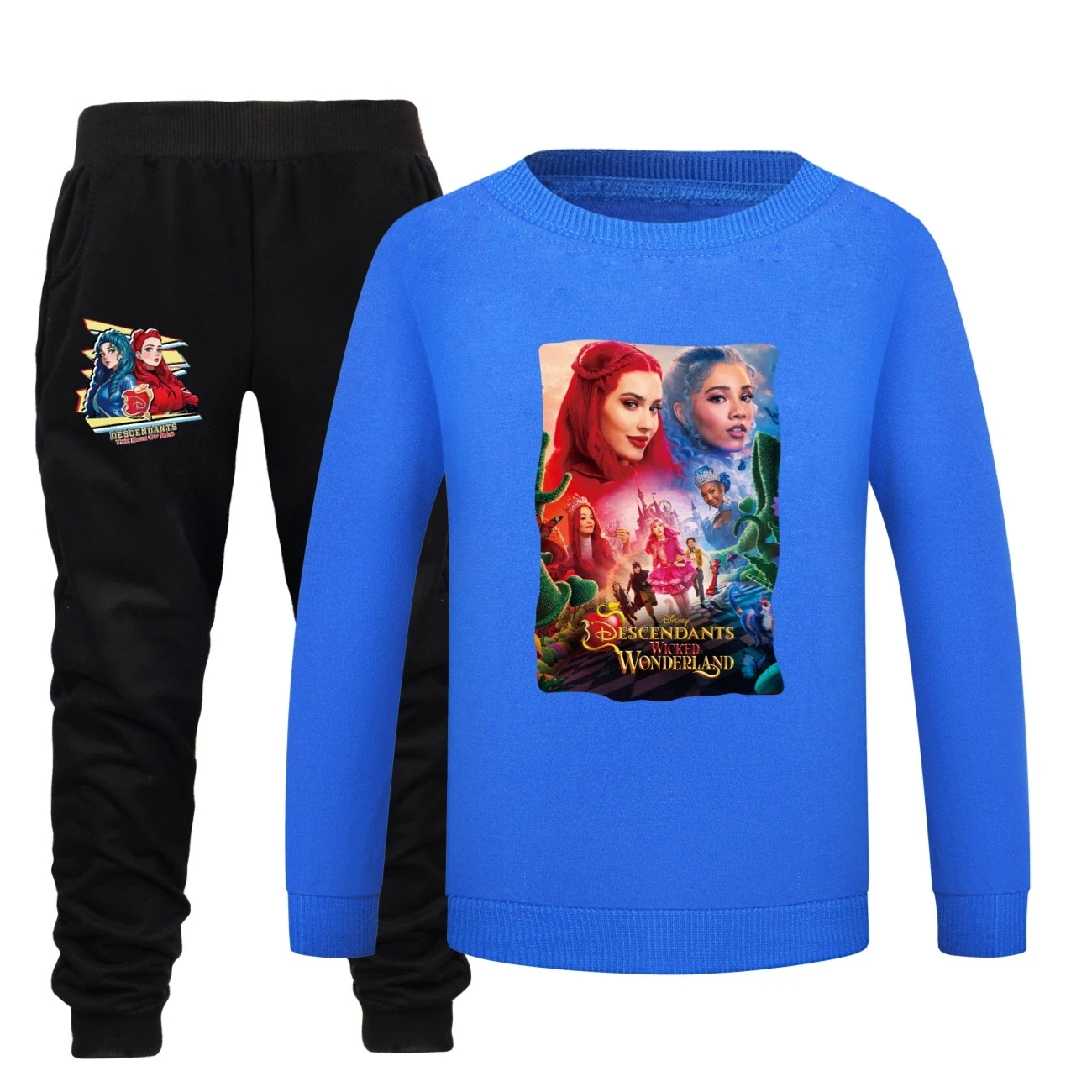 Crewneck Sweatshirt Set — 5795 Edition, Style 27 · Blue