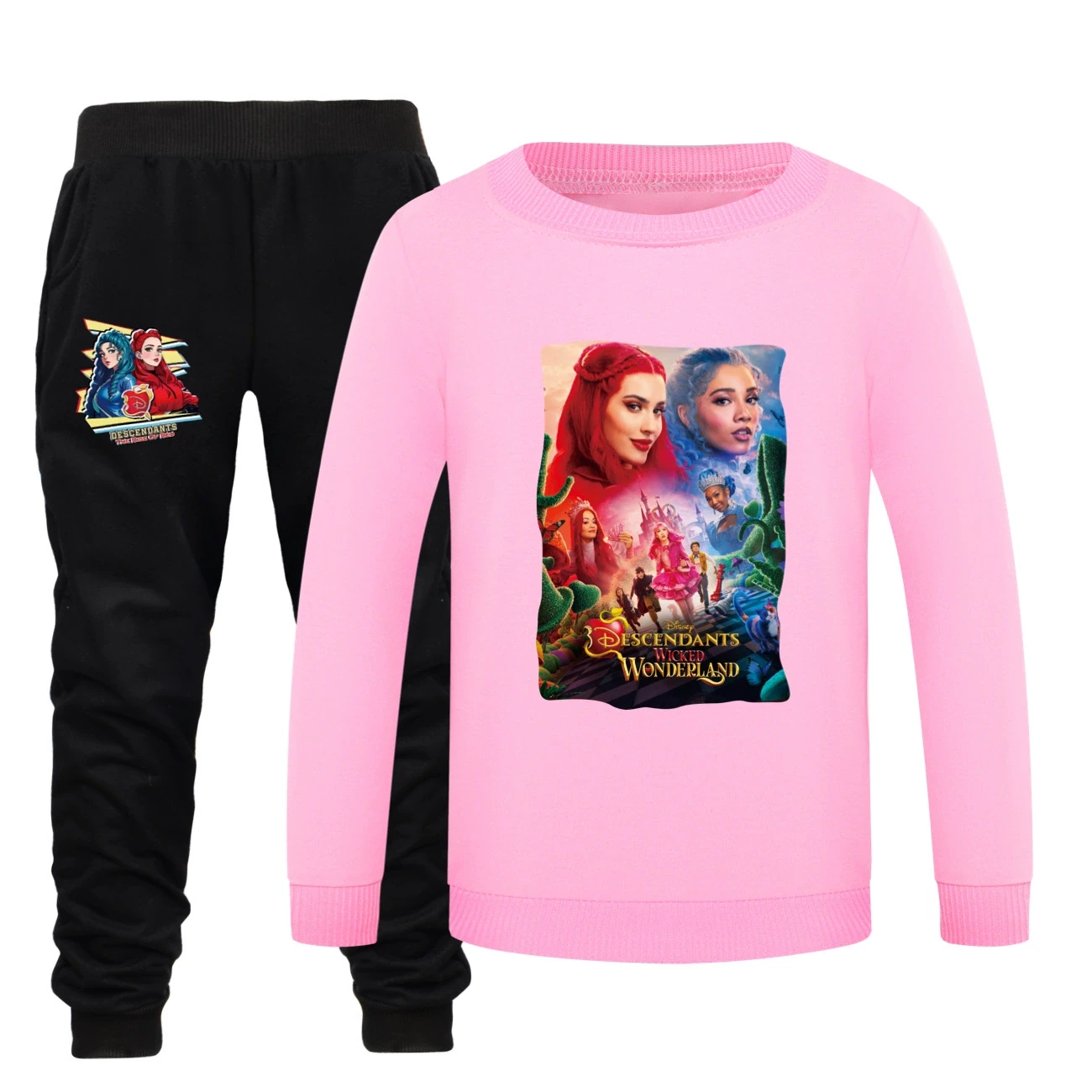 Crewneck Sweatshirt Set — 5795 Edition, Style 28 · Pink