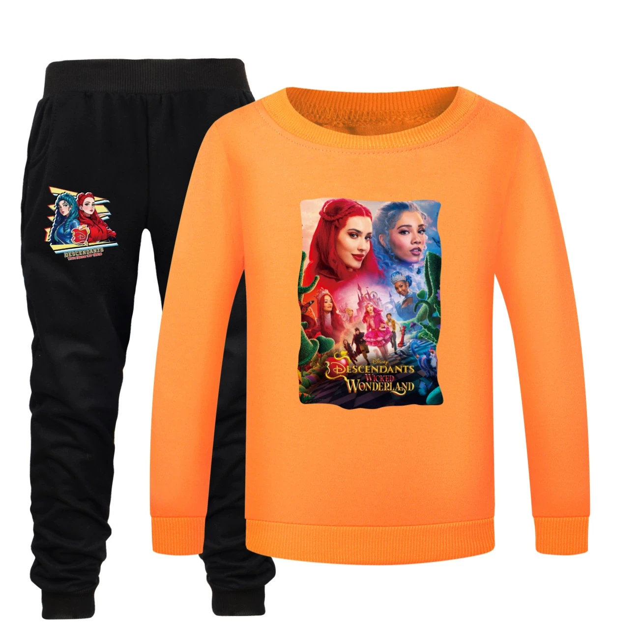 Crewneck Sweatshirt Set — 5795 Edition, Style 30 · Orange